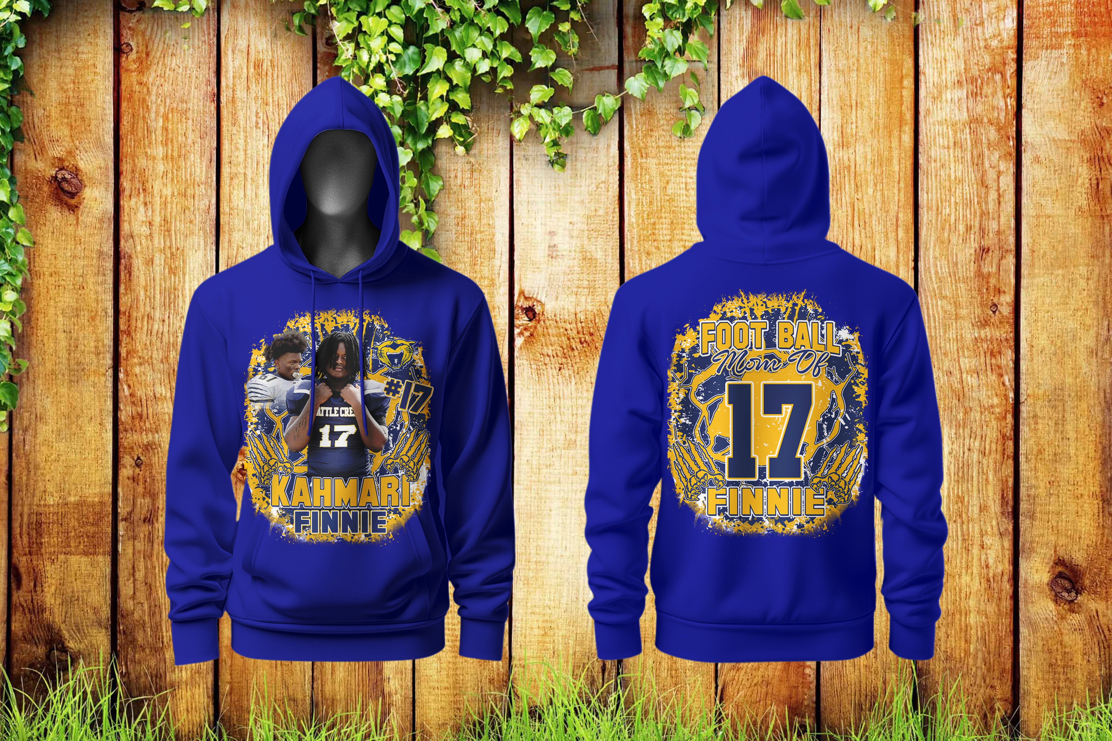 Hoodie DTF (FRONT & BACK)