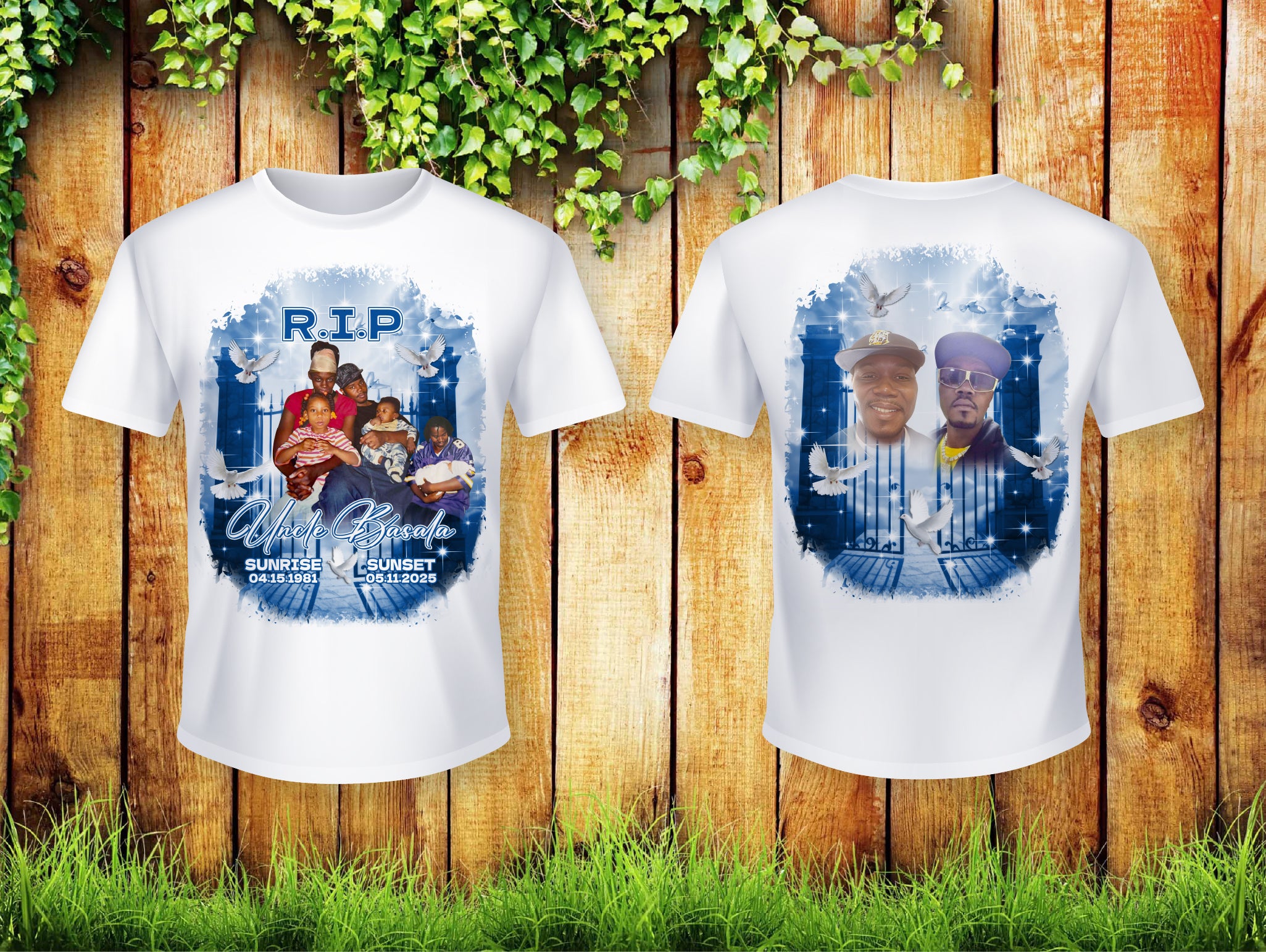 Big Print (Front And Back)