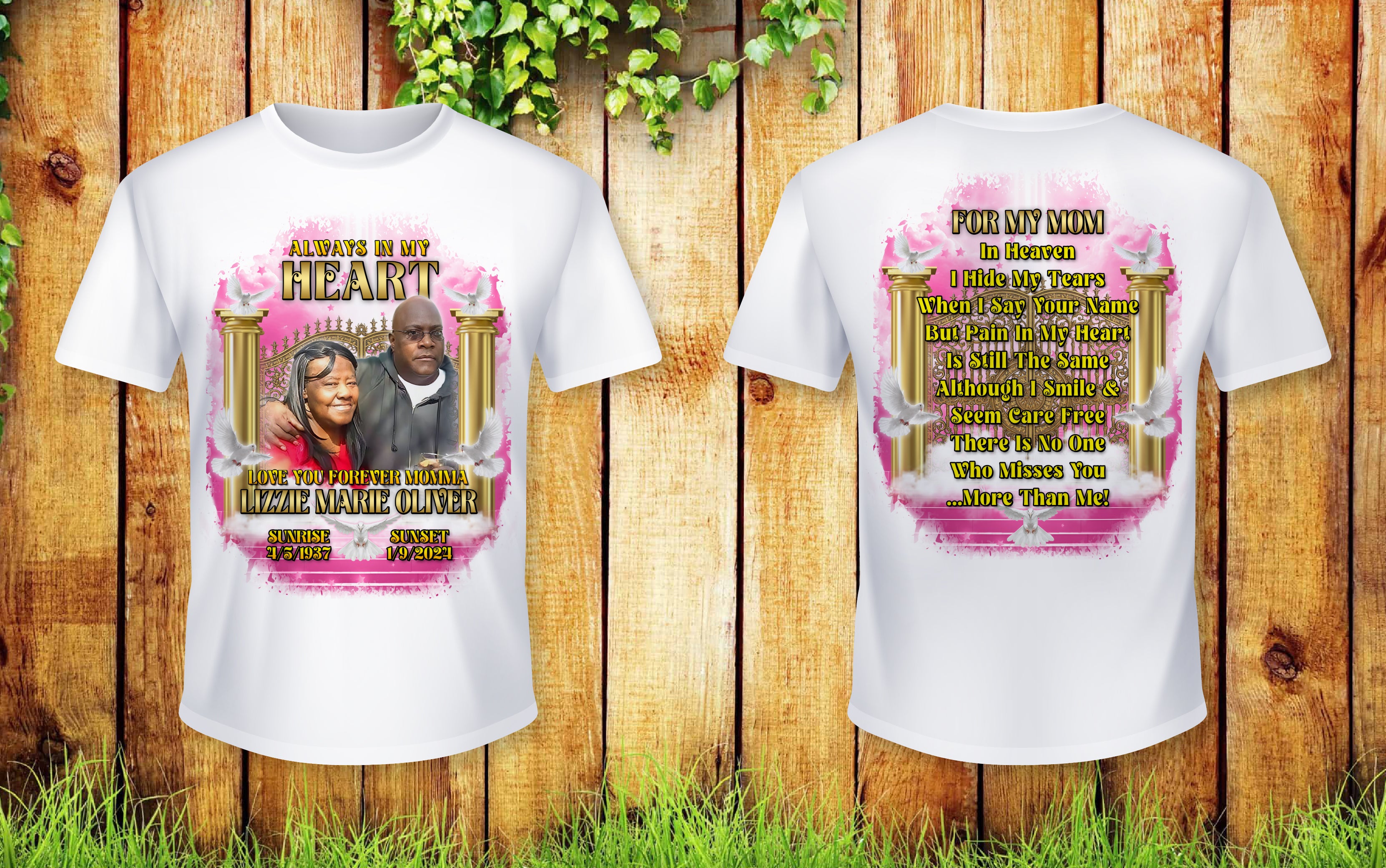 Big Print Sublimation (FRONT & BACK)